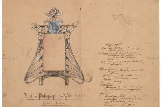 5 Geissbühler Fotrorahmen um 1900 von Fritz Geissbühler 1. Genration